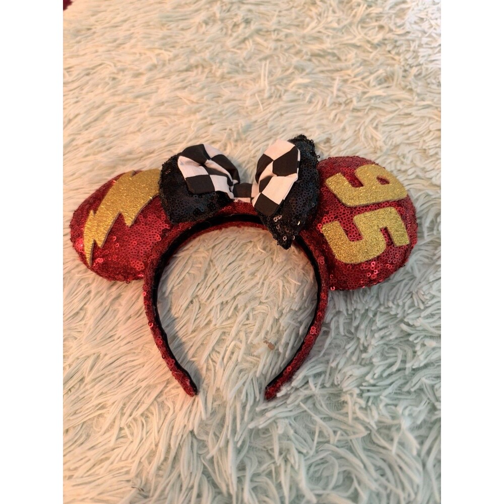 Cars Minnie Mouse Ears Disney Ears Lighting McQueen Mickey Handmade Custom